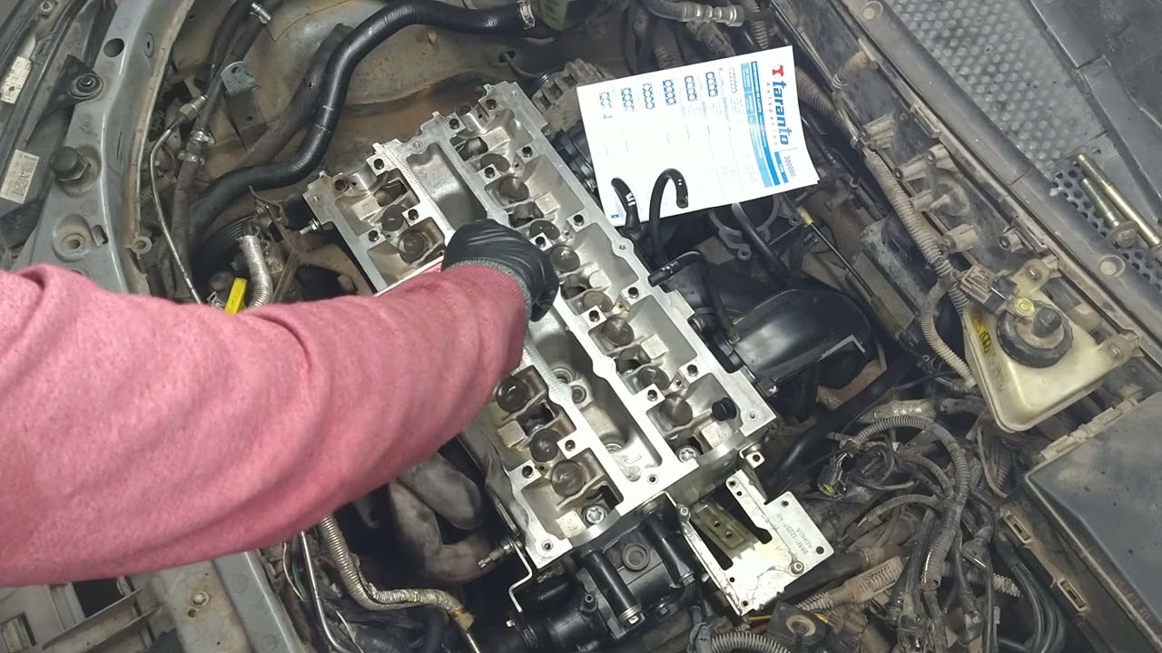 Cómo torquear tapa de cilindro Ford Focus Zetec 2.0 16v/ Escort 1.8 16v