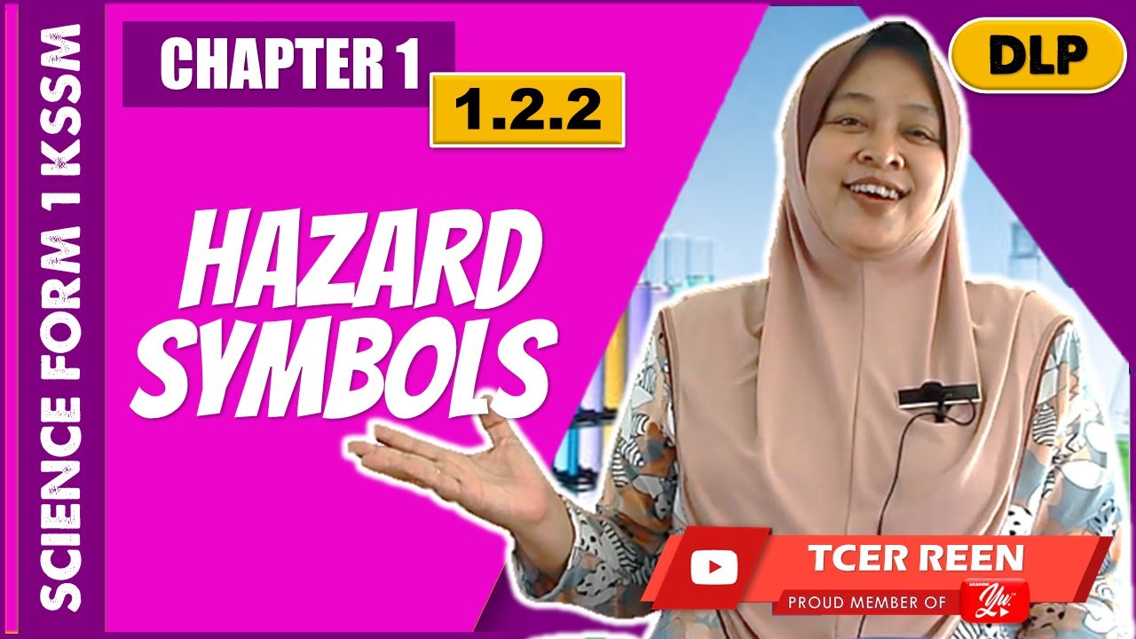 1.2.2 HAZARD SYMBOL | CHAPTER 1 SCIENCE FORM 1 DLP KSSM