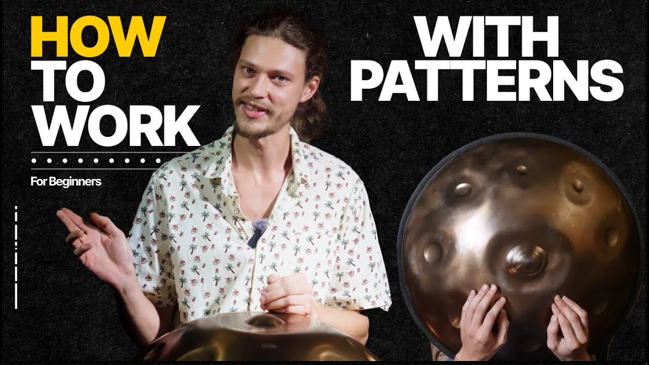 Handpan tutorial | How to work with patterns | Valeriy Frolov