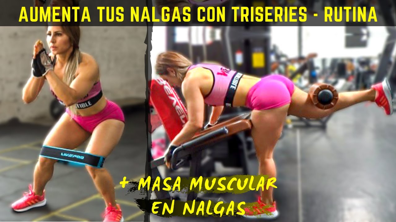 AÑADE MASA MUSCULAR DEFINIDA a tus GLÚTEOS – TRISERIES con Pao Villavicencio