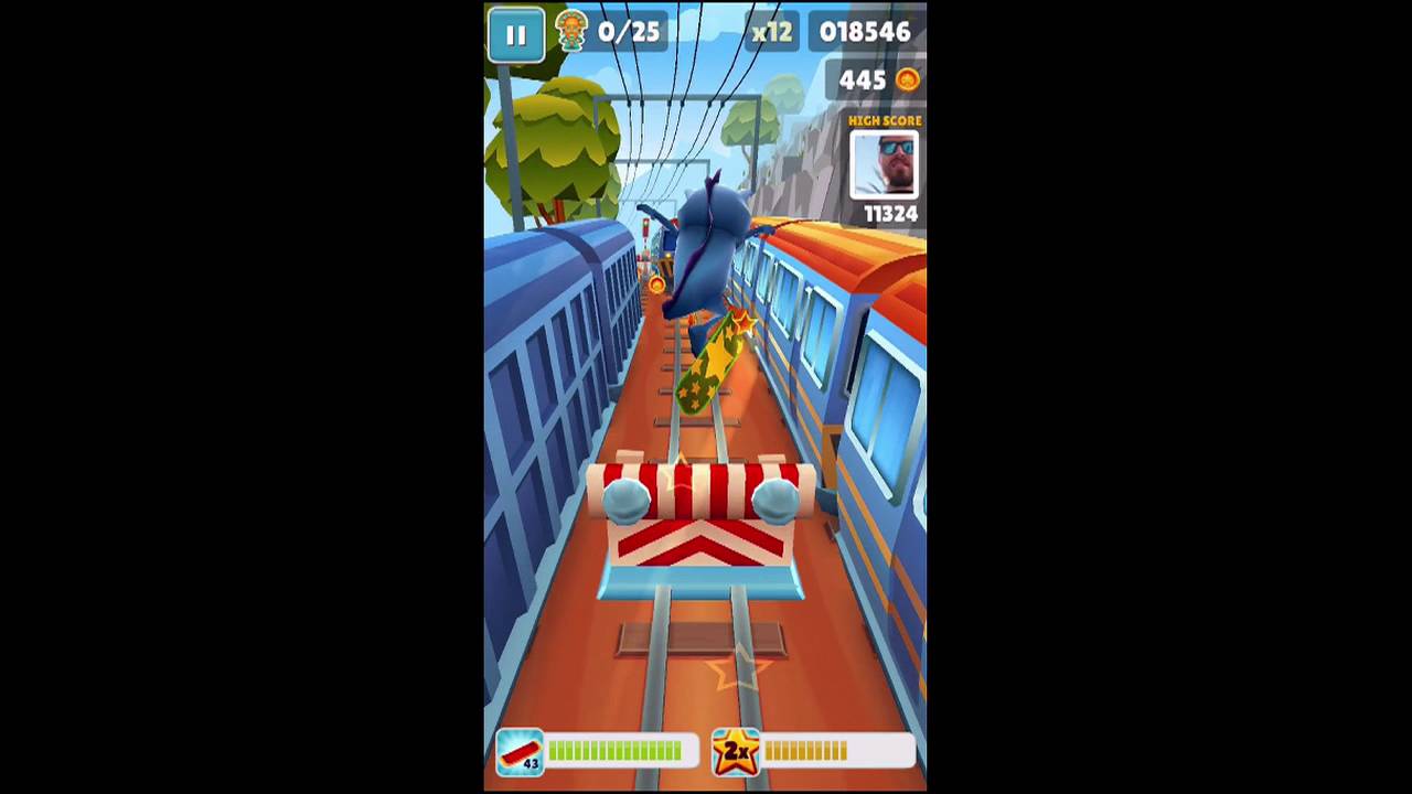 Subway Surfers  Peru Update - Dino - iOS HD Recording