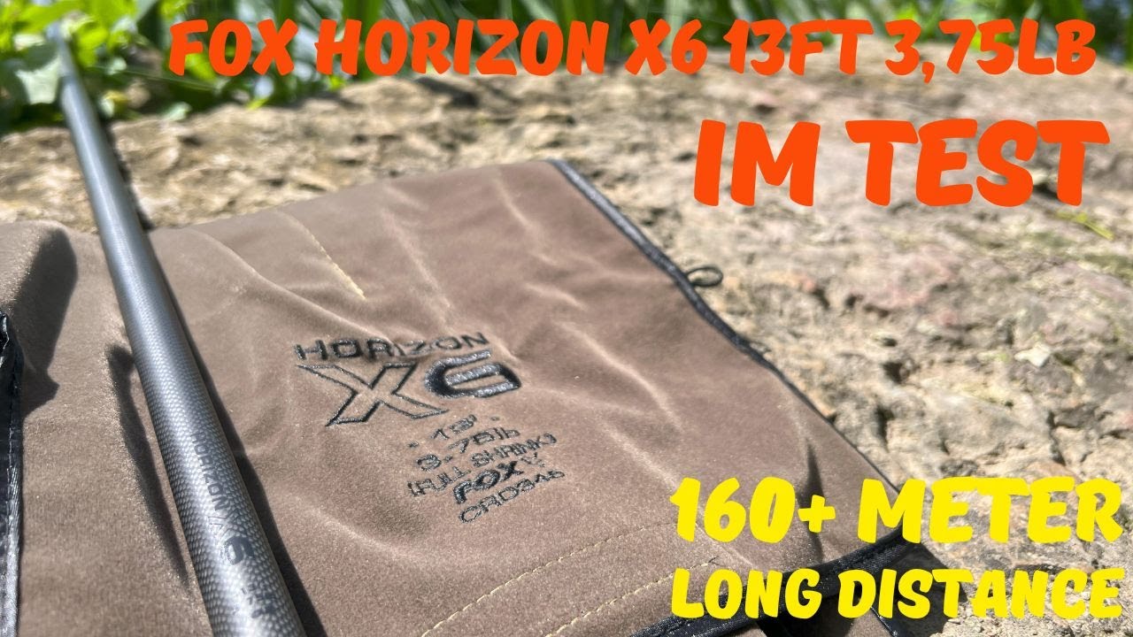 Fox Horizon X6 13ft 3,75lb IM TEST / LONG DISTANCE / 160+ Meter / Long Distance Fishing #fishing