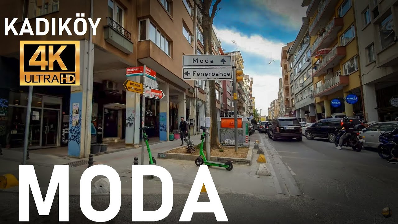 Kadıköy Moda Sunset Walking Tour [A Popular Destination For Young People] İstanbul | 2021 | 4K