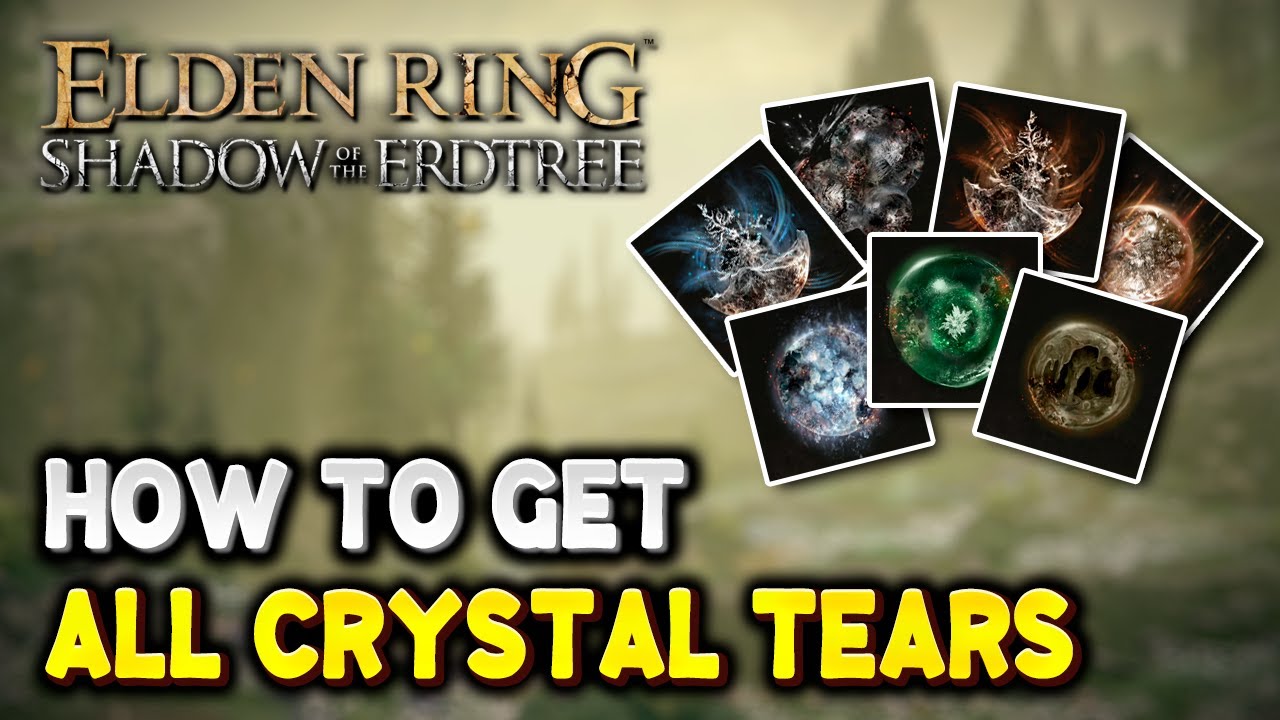 Elden Ring ALL CRYSTAL TEAR LOCATIONS (All Fire Giant Locations) | Shadow of the Erdtree DLC