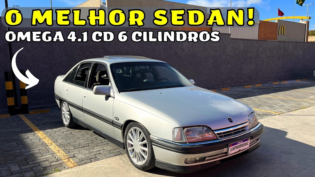 OMEGA 4.1 6 CILINDROS CD 1996 - O MELHOR SEDAN DE TODOS OS TEMPOS - O PRIMO ERIC