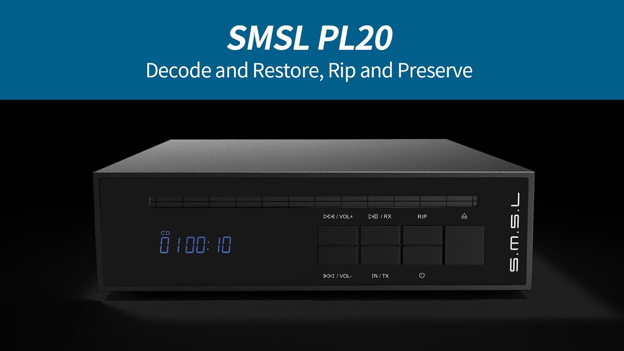 SMSL PL20 Recordable CD Player
