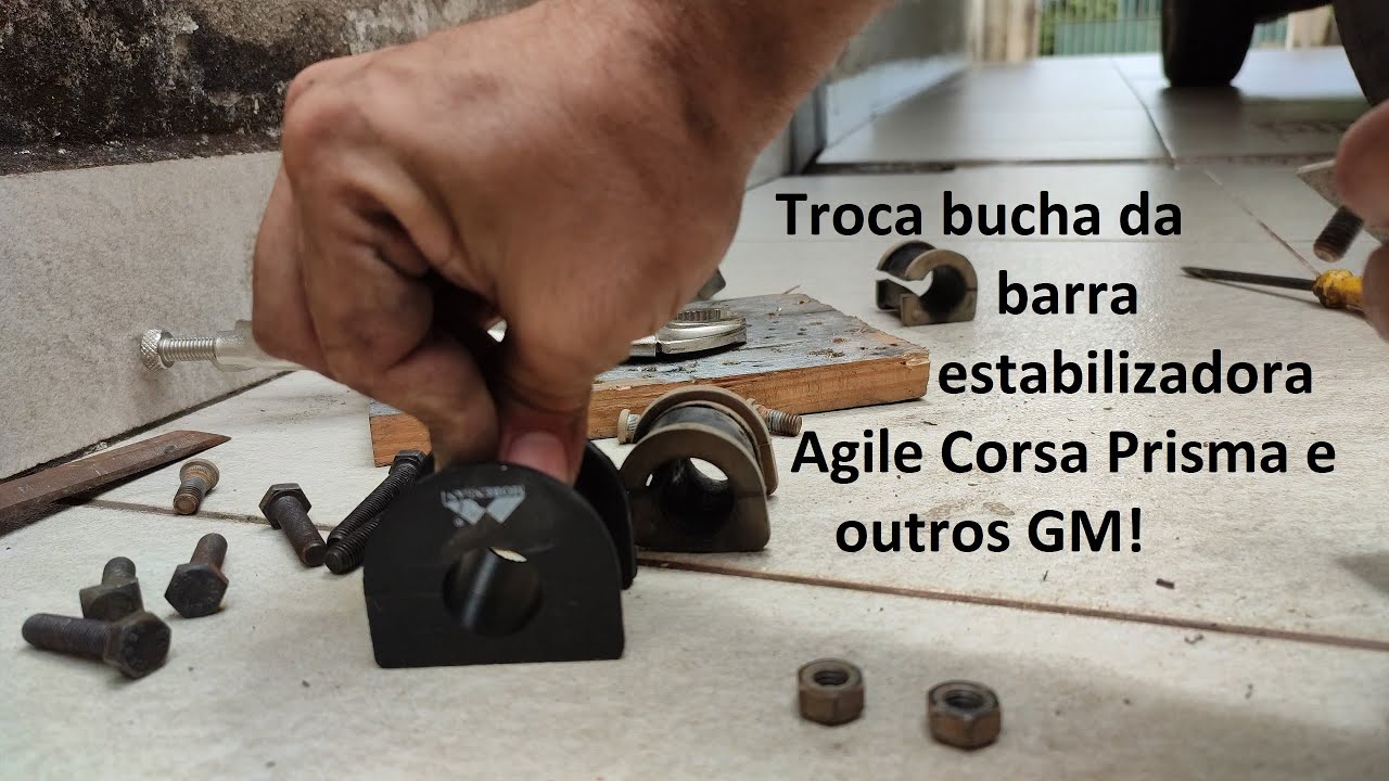 Excelente dica ao trocar buchas barra estabilizadora Agile e outros GM!