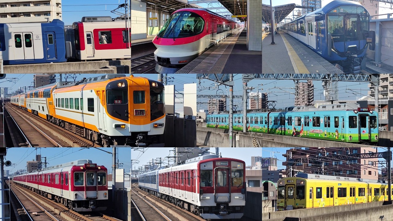 近鉄名古屋線　高速通過集