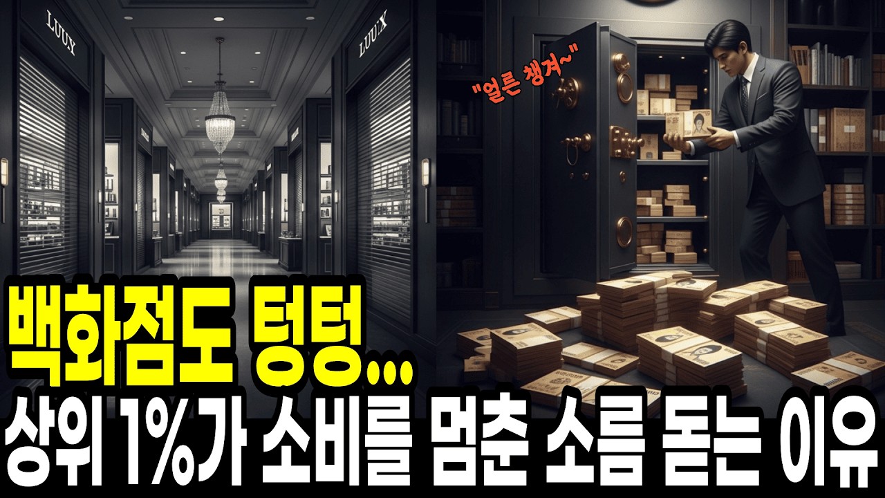 돈이 안 돈다! 부자들도 지갑 닫은 이유, 2026년 불황에서 살아남는 법