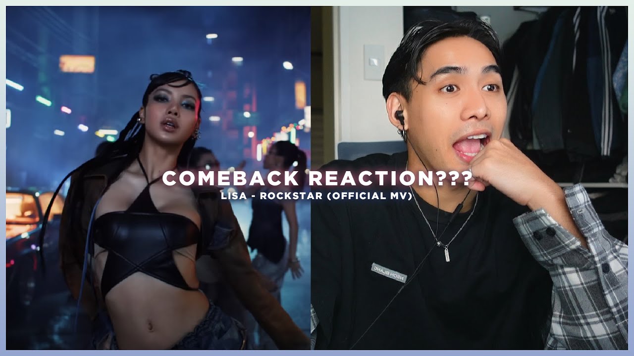 LISA - ROCKSTAR (OFFICIAL MV) REACTION! | comeback video??? | Joshua Decena