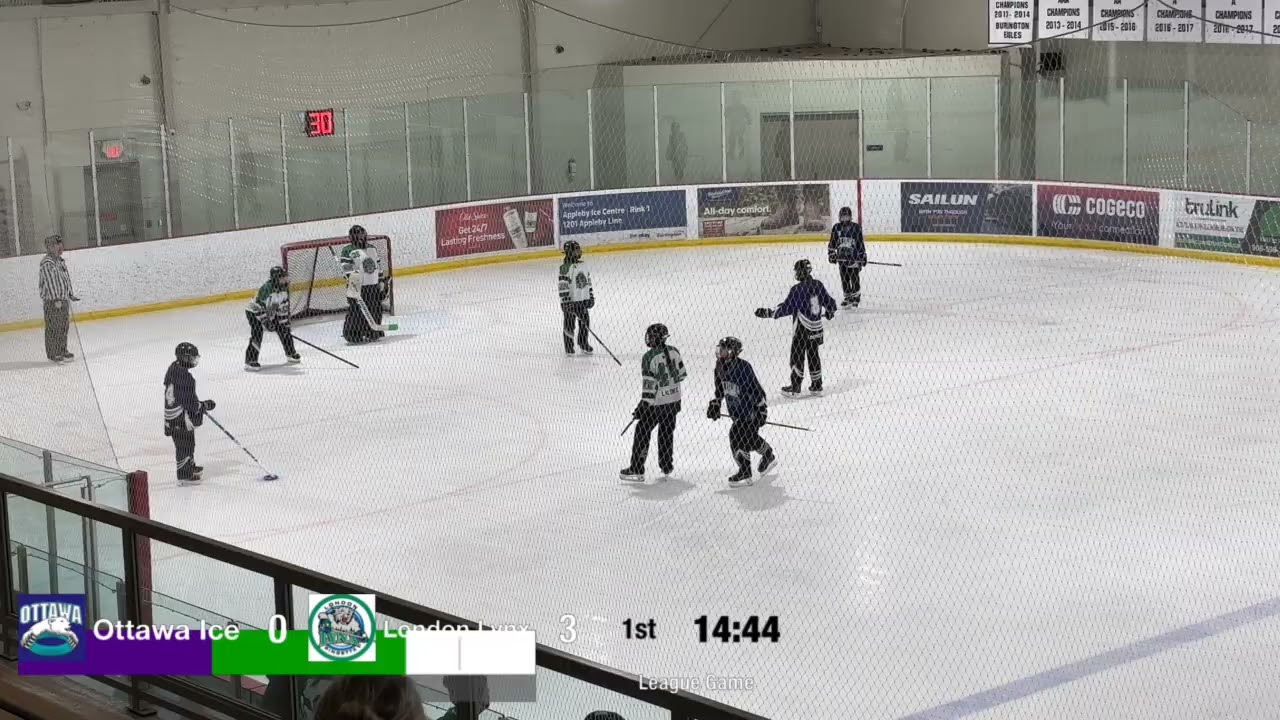 Ottawa Ice vs London Lynx (second period)January 9, 2026 recorded version