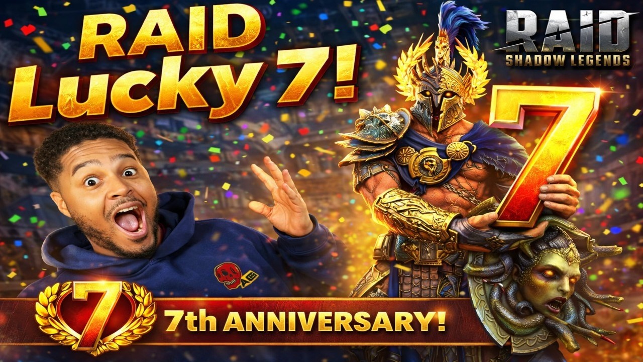RAID LUCKY 7! 7-Я ГОДОВЩИНА RAID MEMORY LANE! Raid: Shadow Legends