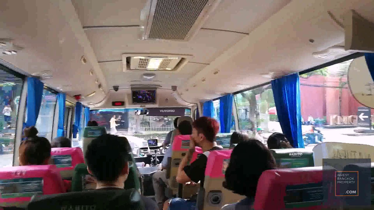 Bus ride from Habito Mall to On Nut BTS
