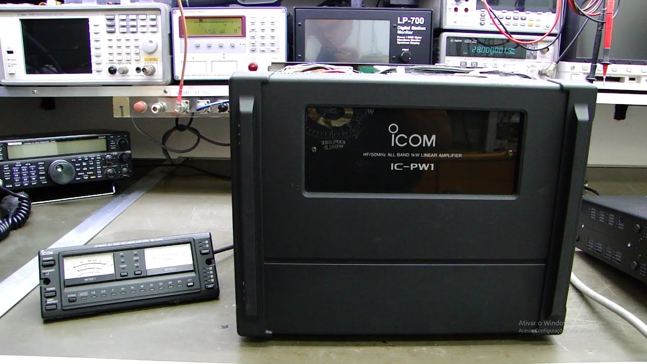 ALPHA TELECOM: ICOM IC-PW1 COM TODOS TRANSÍSTORES QUEIMADOS!