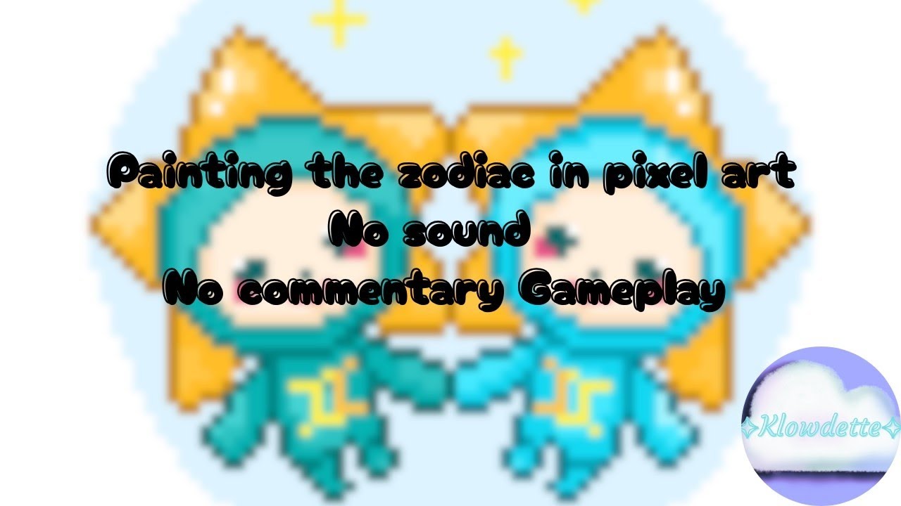 Painting the zodiac - no sound - no commentary gameplay - Bitcolor 