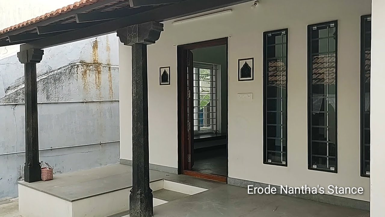 கல்தூண் வைத்து 700 சதுர அடியில்  திண்ணை வீடு