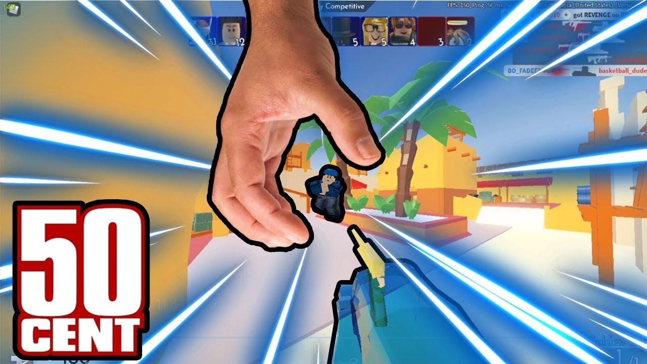 50 cent 💰 (Roblox Arsenal Montage)