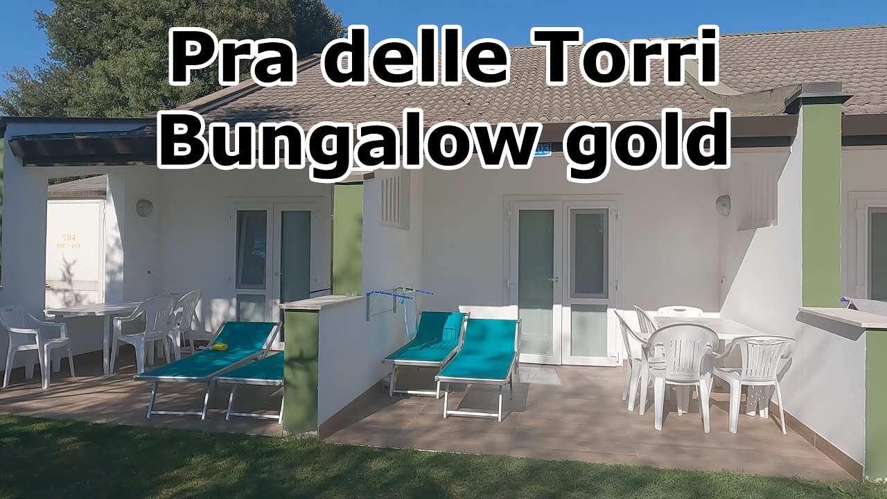 Campingplatz Pra Delle Torri / Bungalow Gold / Roomtour /Italien 2022