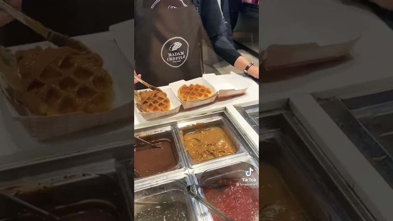 Croffle Have U try this ?!!
Waffle + croissant : Croffle 
