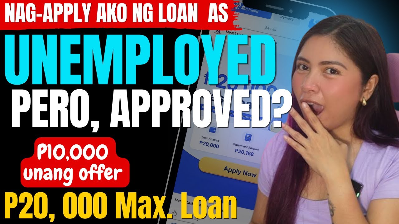 NAG-APPLY AS UNEMPLOYED? APPROVED AGAD? P10,000 UNANG LOAN OFFER DITO! BUT WATCH FIRST |MEAST CASH