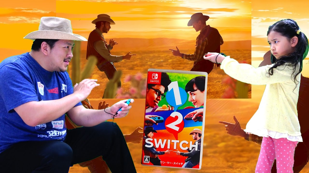 任天堂スイッチ☆1-2-Switch (ワン・ツー・スイッチ)親子でゲーム実況プレイ♡himawari-CH