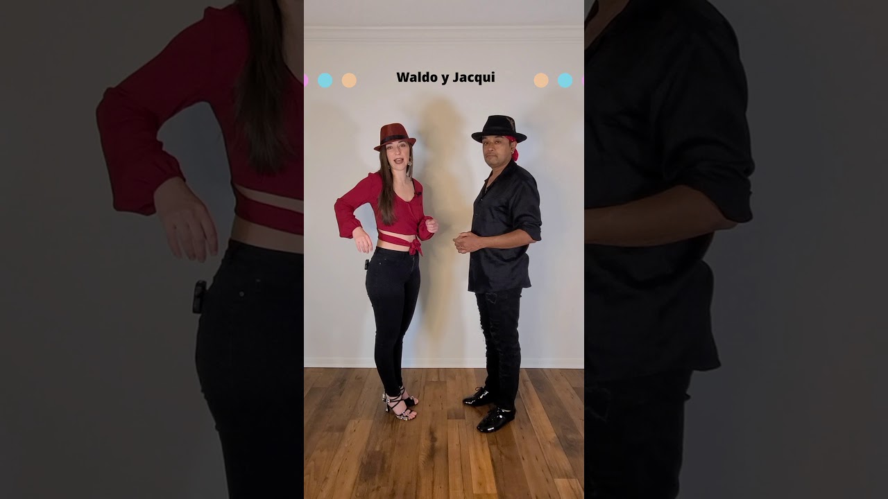 How To Salsa Cumbia Step  | Salsa Dancing For Couples Near Me | Waldo y Jacqui