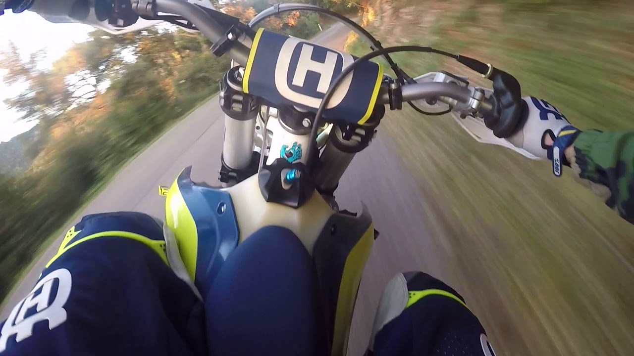 Husqvarna Te 125 - Illegal Street Ride