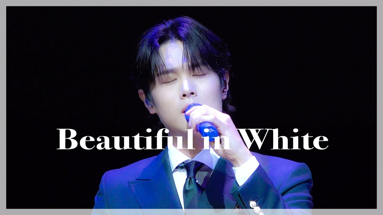 [4K] 210926 Beautiful in White - 레떼아모르 김민석(Letteamor, Tenor Minseok Kim) focus / 듀오콘서트 앙코르