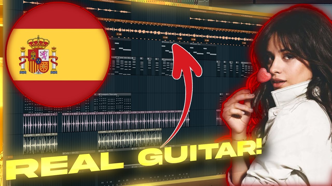 How to Make Spanish Guitar Trap Beats Using a REAL GUITAR (Latin Guitar Trap Tutorial)