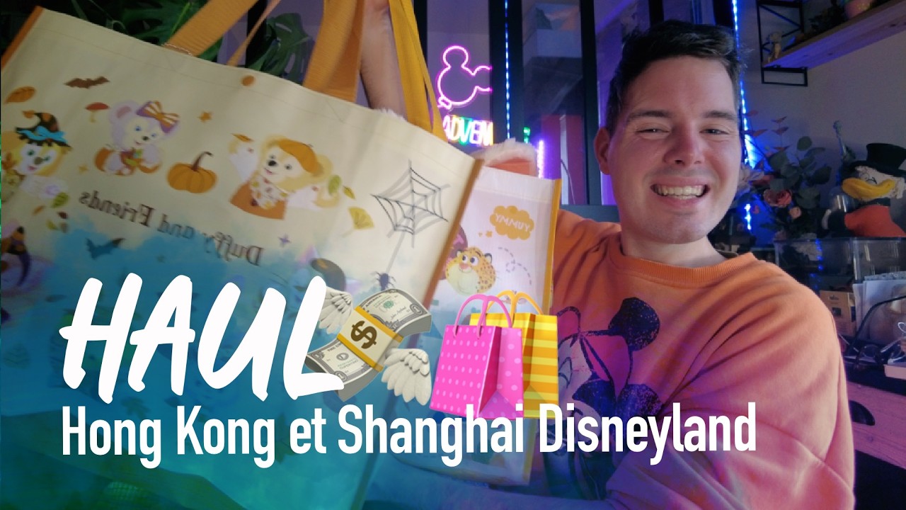 Haul Hong Kong & Shanghai Disneyland Merch | Zootopie Duffy & Friends Frozen 2024
