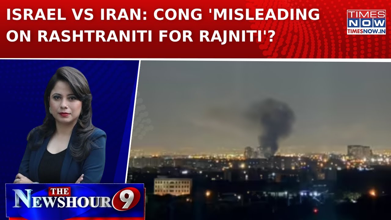 Israel-Iran Conflict: I.N.D.I.A Bloc Irked As India Bats For De-Escalation? Watch Newshour Debate