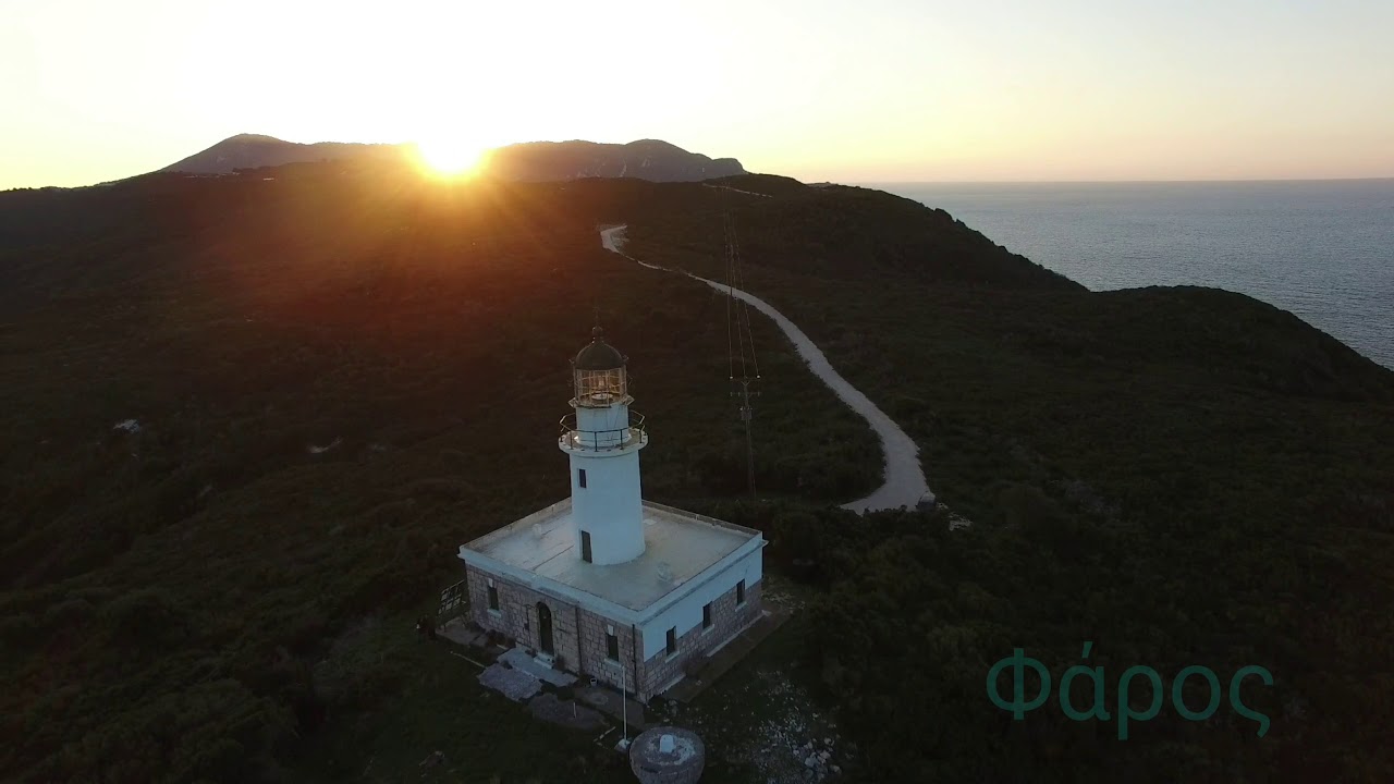 Othonoi Lighthouse by Harry Zervos