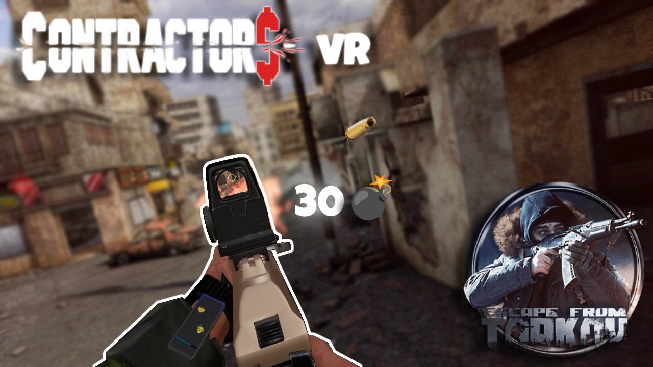 DROPPING 30s IN CONTRACTORS VR TARKOV MOD