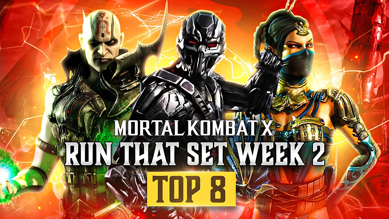 The BEST MKX Grand Finals of ALL Time..  🔥 | Week 2 Top 8 | Run That Set
