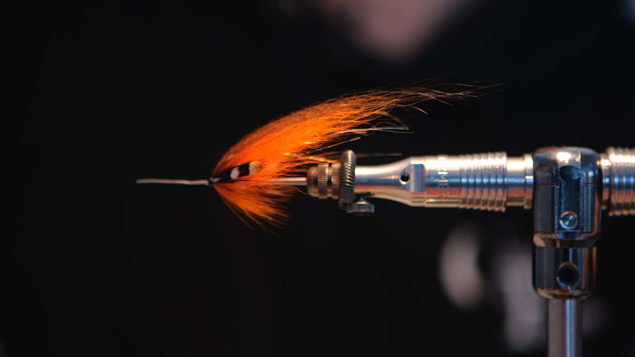 Peter Ludvigsson binder vårflugor - #3 Tobacco/Orange