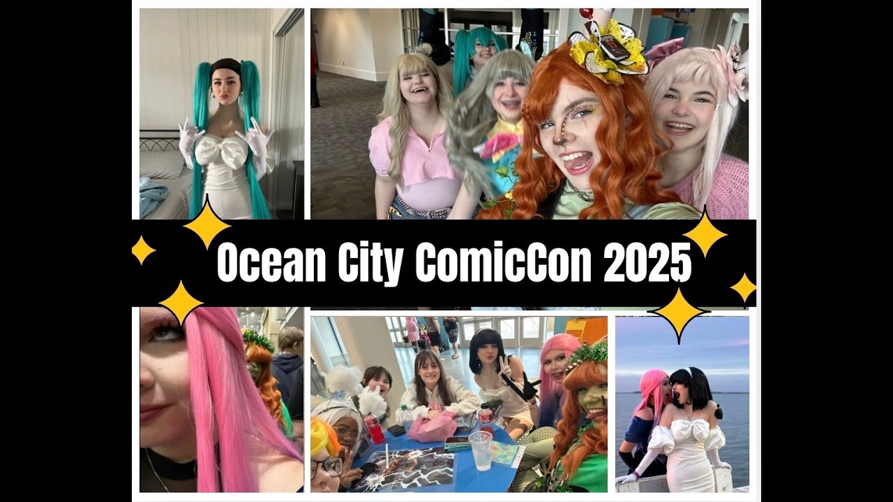 Ocean City Comic Con 2025! - featuring @Foomfs_cos
