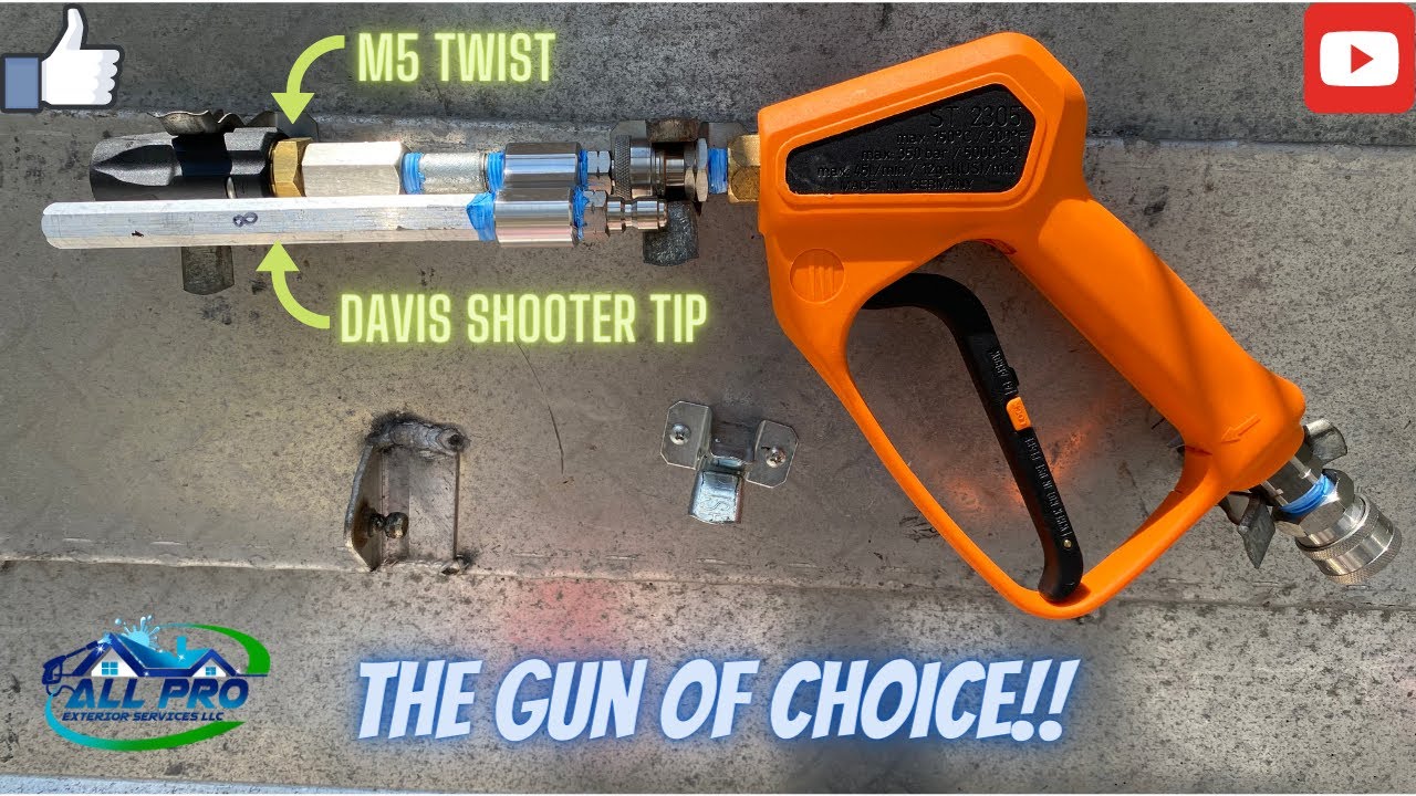 Pressure Washer Gun Build