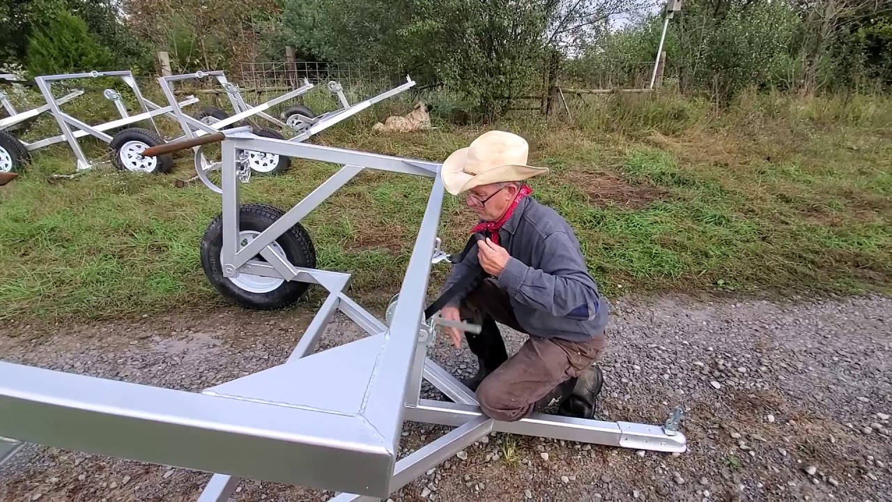 Greg Judy details how to use his ATV big round bale unroller to spread fertility around your farm
