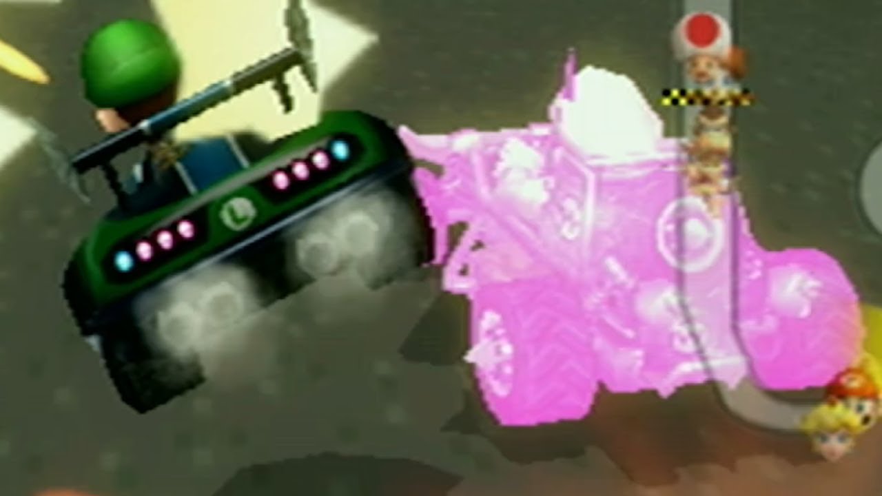 beating mario kart wii without drifting - retro cups