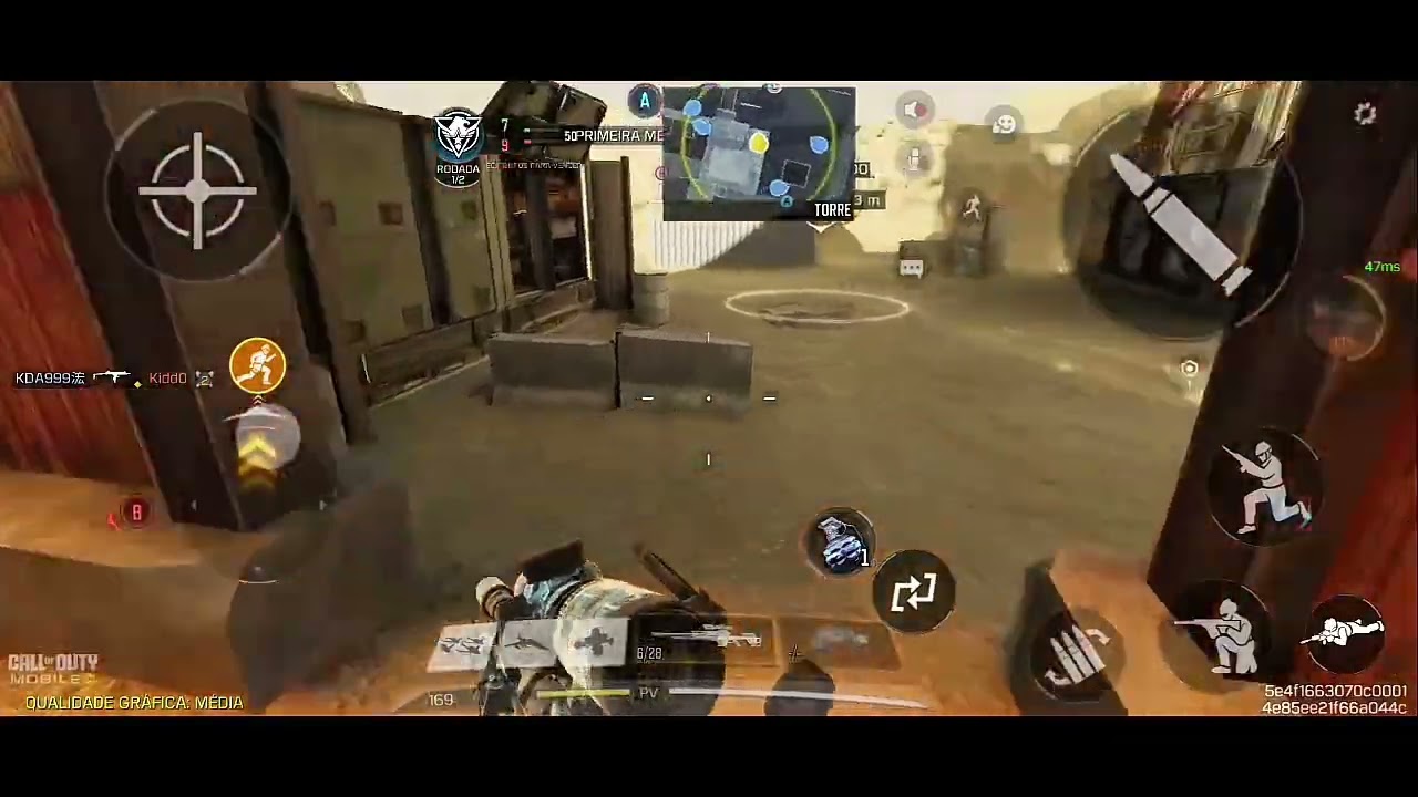 O sniper noob em ação 