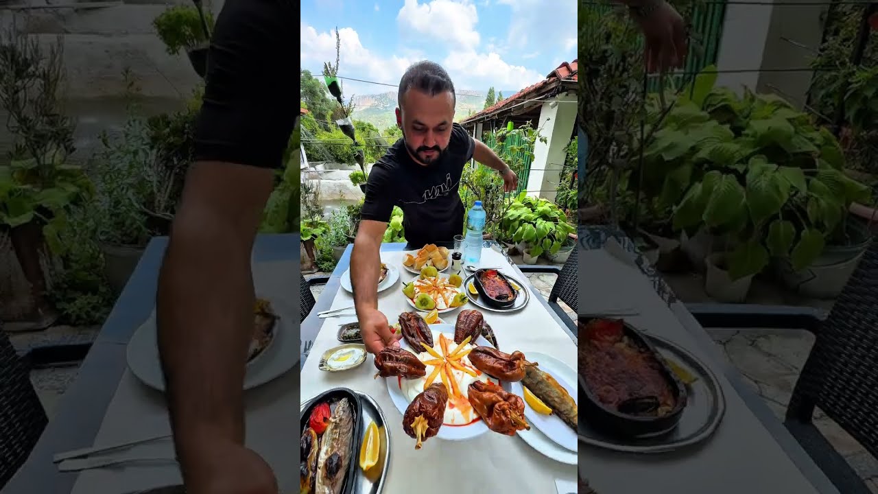 MEŞHUR KALE BİBERİ VE CANLI ALABALIK