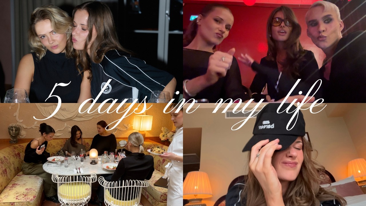 Brand trip vlog | 24h with Bareen, 2 days NYX event and my sister visiting