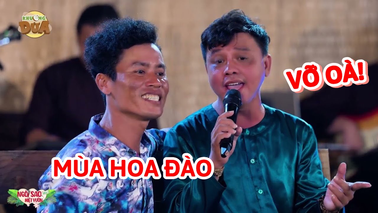 Cả phim trường VỠ OÀ với màn song đấu Mùa Hoa Đào của Quách Vương xanh chuối & anh chàng kẹo kéo