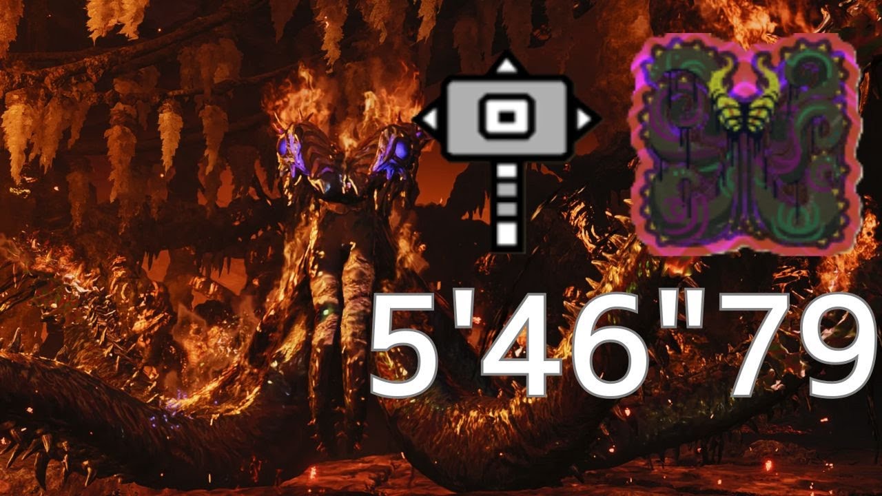 【MHWilds/steam】イベントクエスト　歴戦王ヌ・エグドラ　ハンマーソロ　5'46