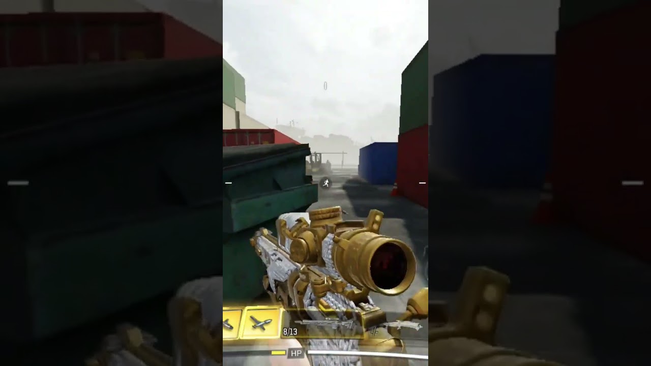 How to do jump shot in codm shipment 1v1 #codm #shipment 1v1 #sniper #sniper1v1 #locus #dlq33