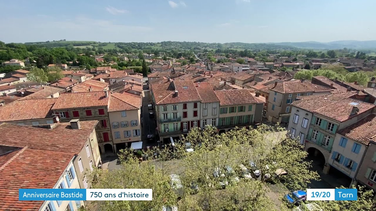 Réalmont, une bastide bâtie il y a 750 ans