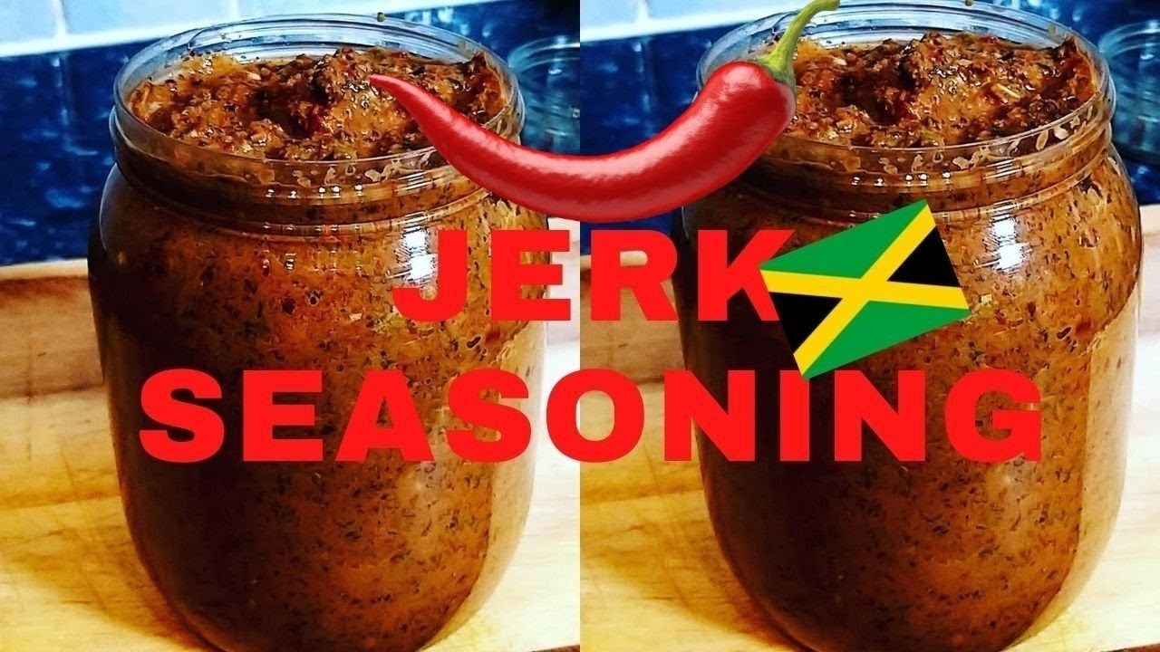 HOW TO MAKE AUTHENTIC JERK SEASONING JAMAICA STYLE | Chef Ricardo Cooking