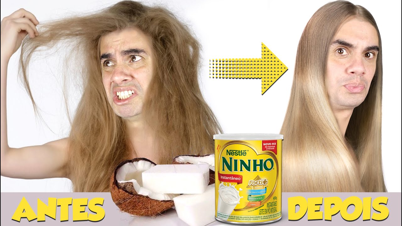CABELO SECO E DURO NUNCA MAIS! DESMAIA CABELO PODEROSO - Fubá online