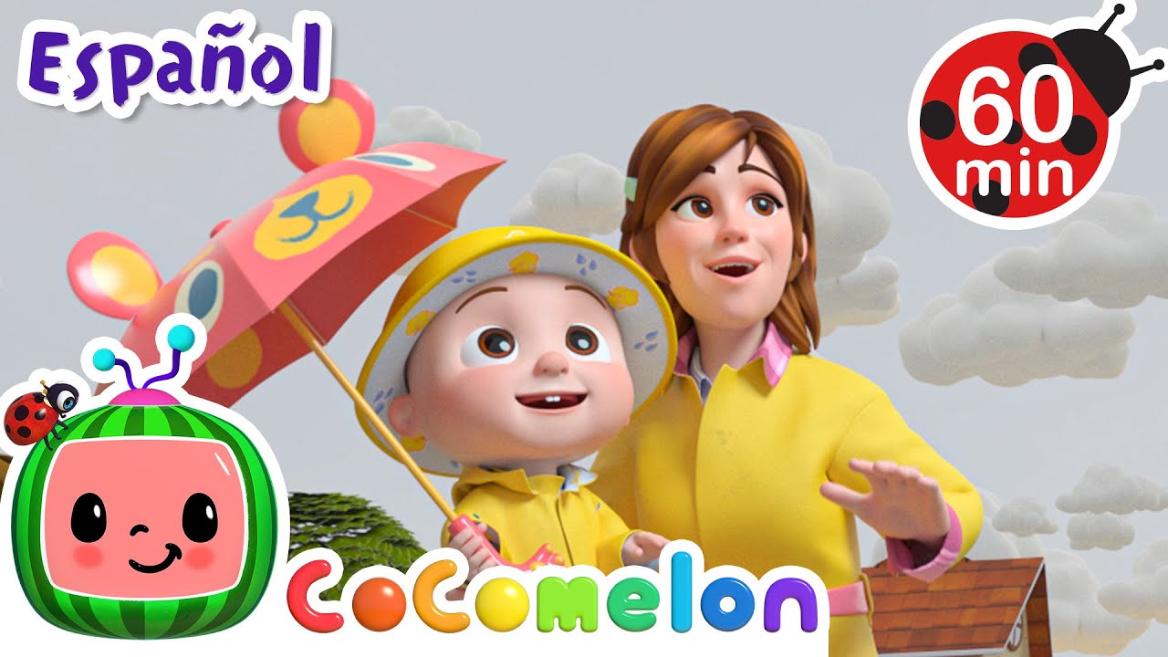 Arcoíris bajo la lluvia | Caricaturas infantiles | Moonbug en Español - Cocomelon
