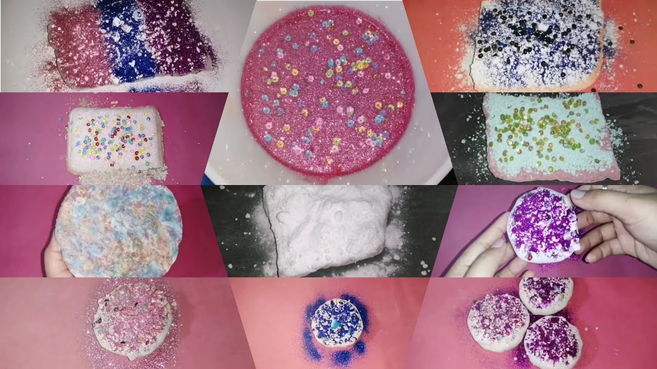 ASMR Compilation #8 Powdery Creations | @asmrziebra15